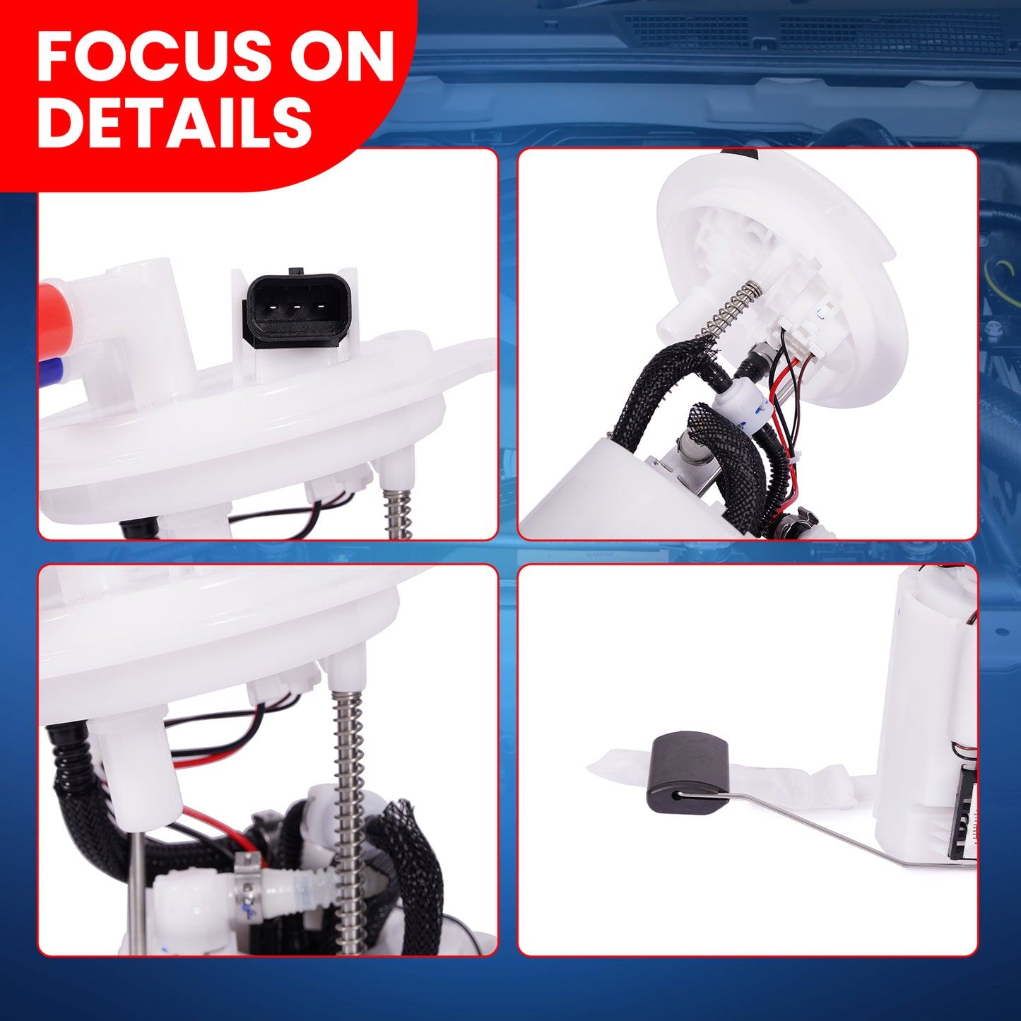 MOCA E9120M Fuel Pump Module Assembly for 2013-2014 Hyundai Sonata 2.4L & 2011-2013 Kia Optima 2.4L