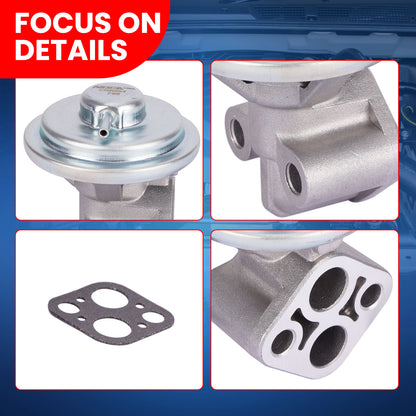 Válvula EGR MOCA EGV894 compatible con Chrysler Sebring 3.0L (2001-2005), Mitsubishi Diamante 3.5L (1997-2004) y Mitsubishi Montero Sport 3.0L (1997-2003)