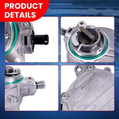 Bomba de vacío MOCA VCP187 compatible con Audi TTS Quattro 2.0L (2009-2014) y Volkswagen Golf R 2.0L (2012-2013)