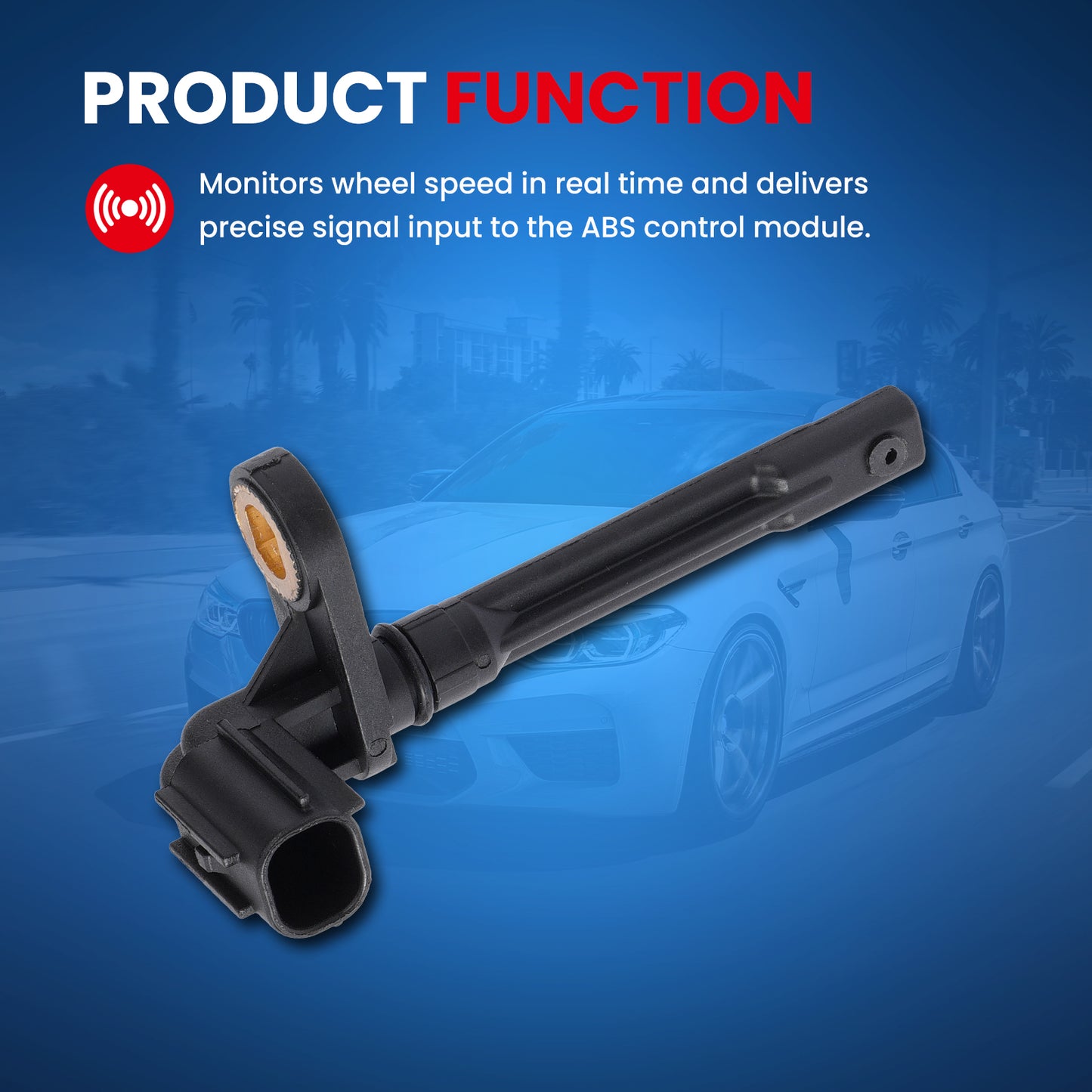 MOCA ABS Wheel Speed Sensor - ABS168