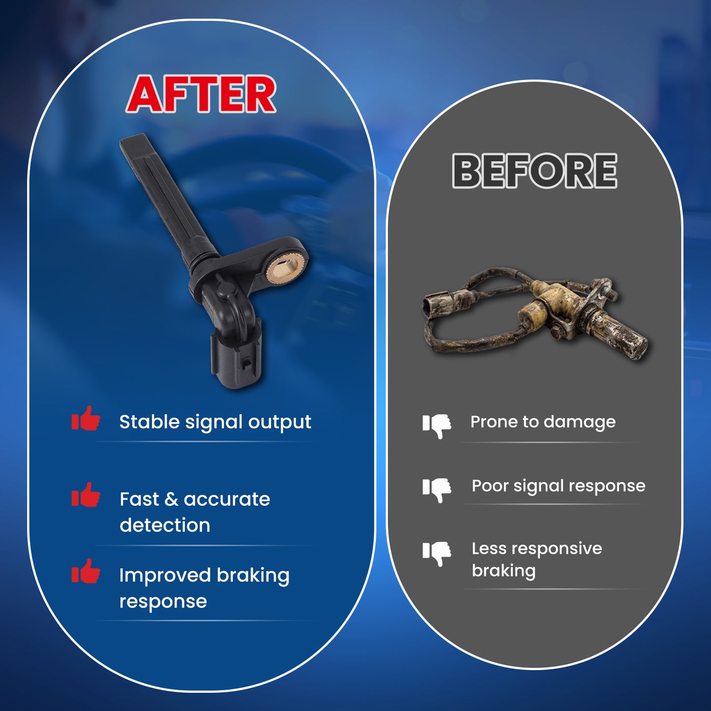 MOCA ABS Wheel Speed Sensor - ABS168