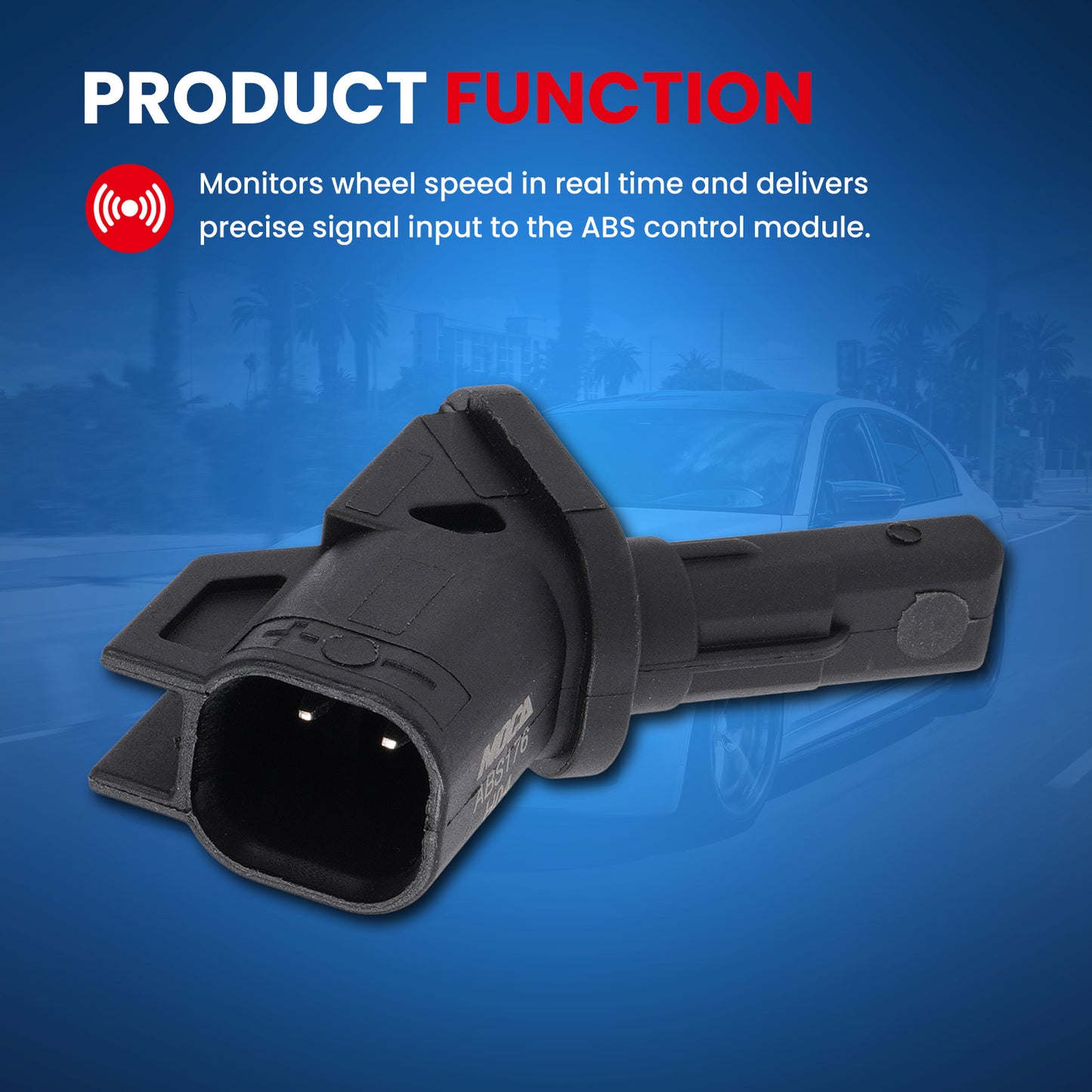 MOCA ABS Wheel Speed Sensor - ABS176