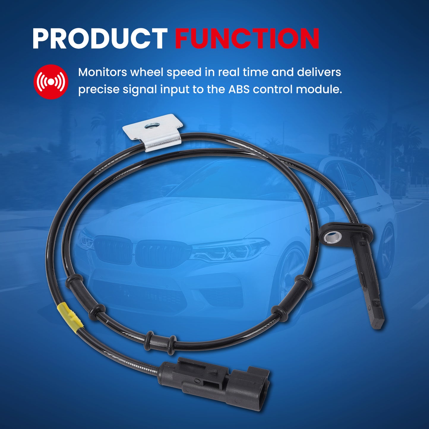 MOCA ABS Wheel Speed Sensor - ABS196