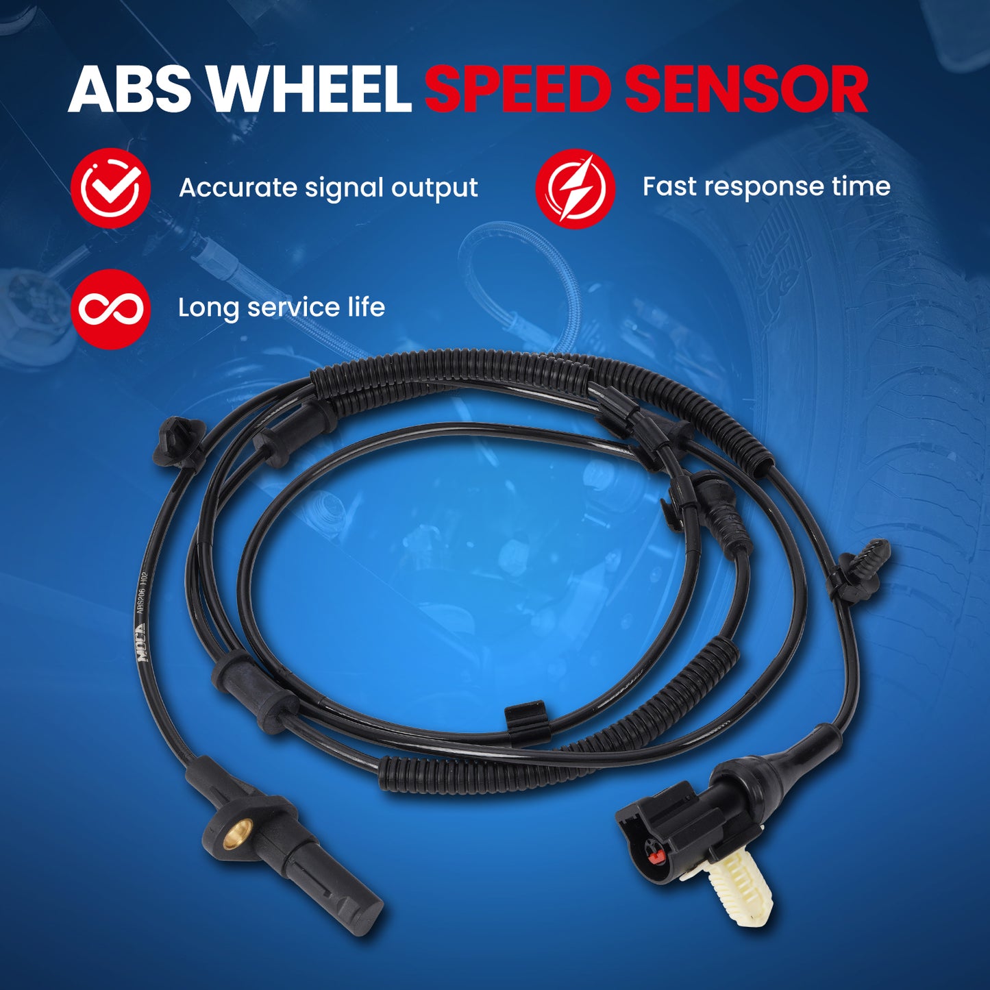 MOCA ABS Wheel Speed Sensor - ABS206