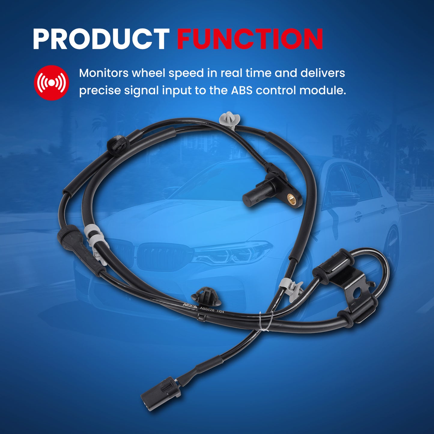 MOCA ABS Wheel Speed Sensor - ABS228