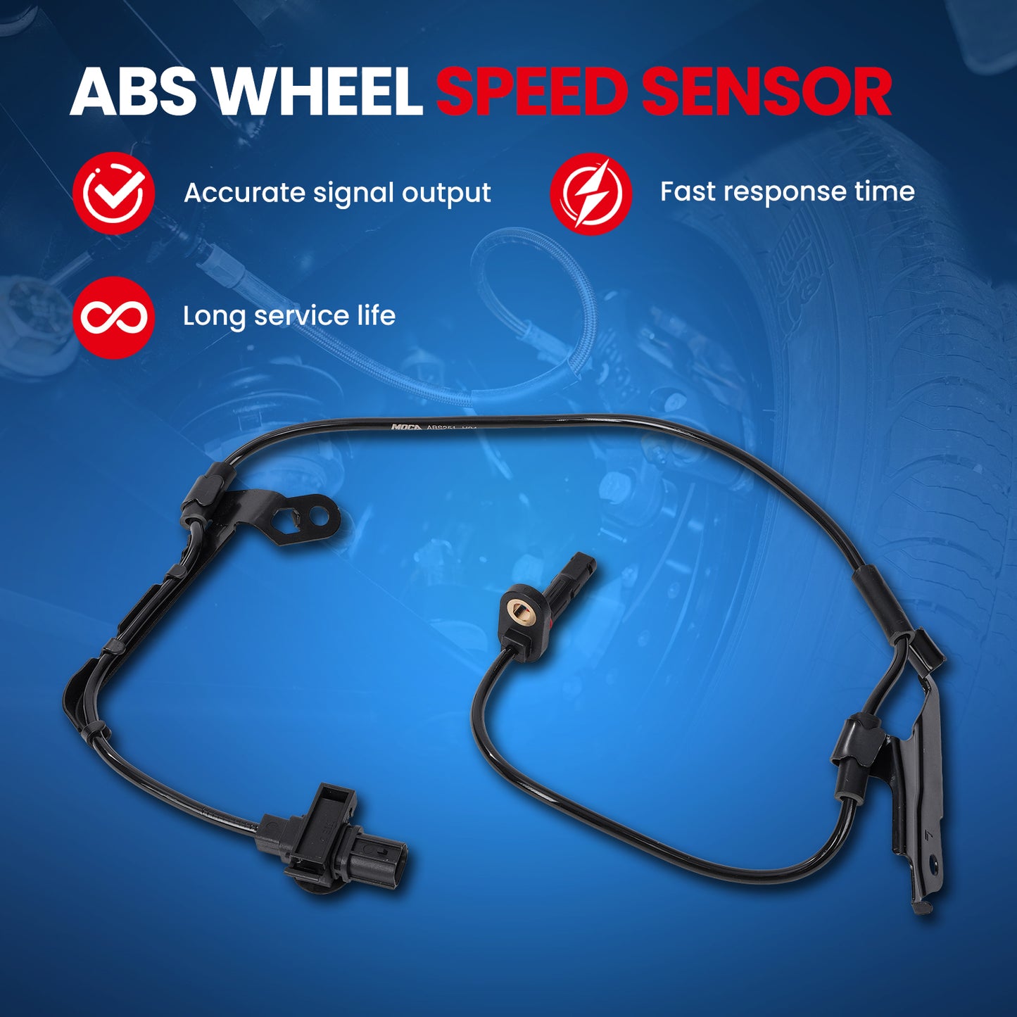 MOCA ABS Wheel Speed Sensor - ABS251