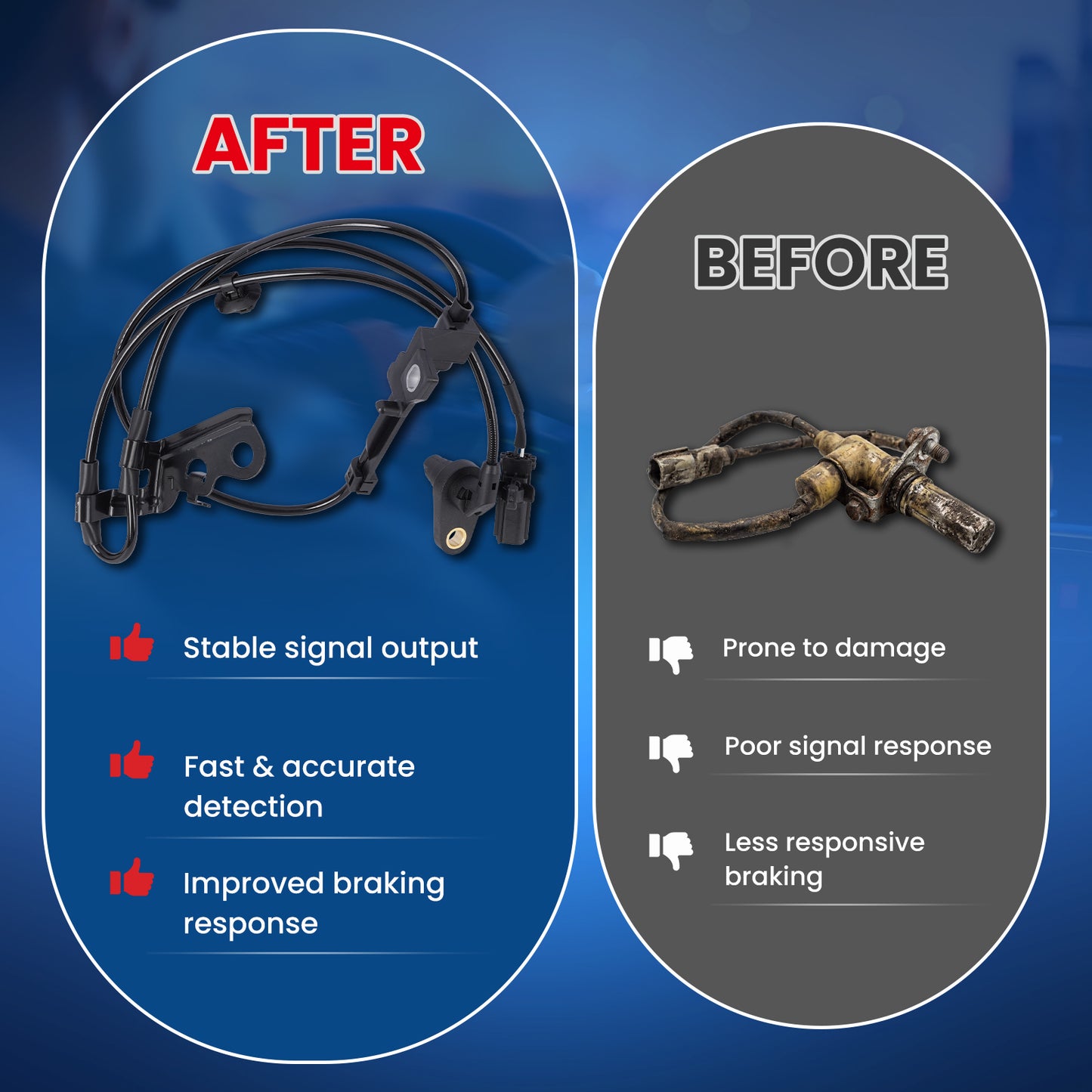 MOCA ABS Wheel Speed Sensor - ABS255