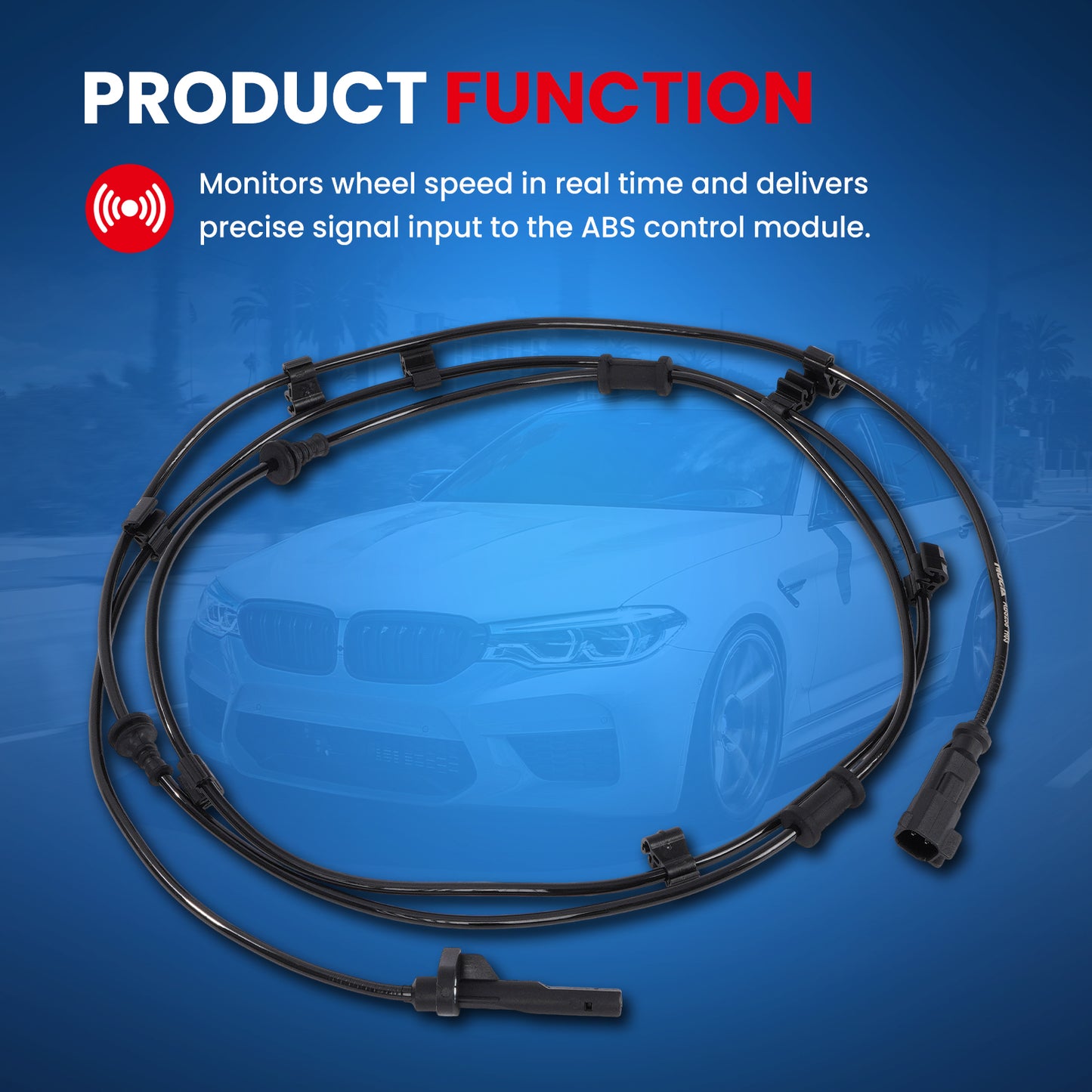 MOCA ABS Wheel Speed Sensor - ABS258