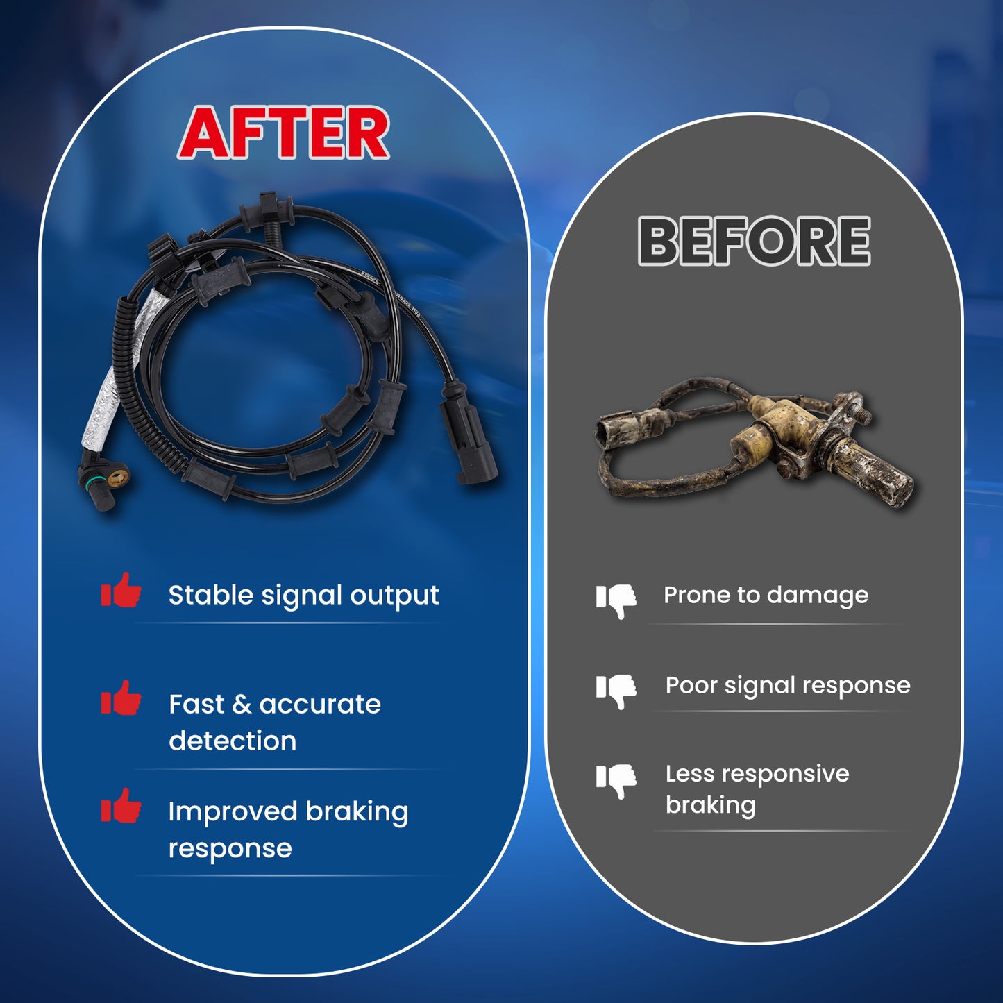 MOCA ABS Wheel Speed Sensor - ABS259
