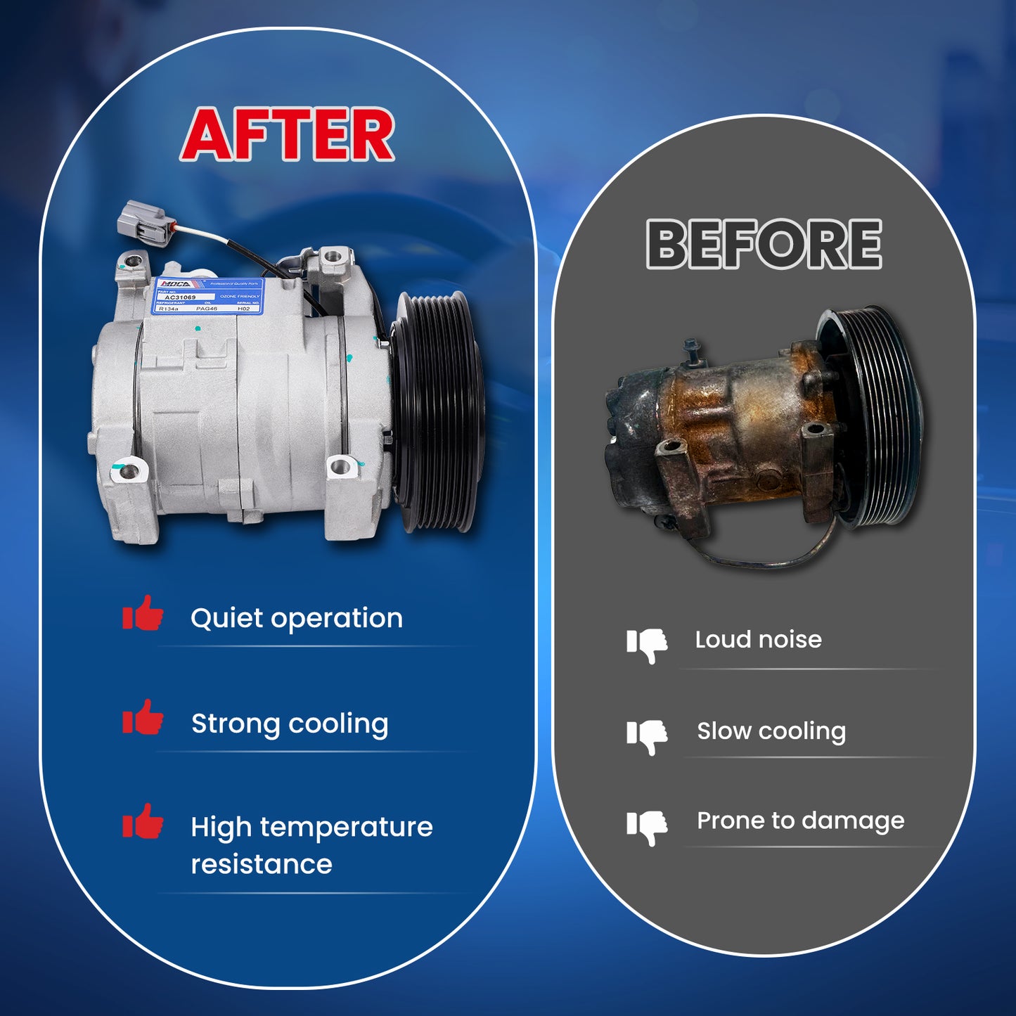 MOCA AC Compressor - AC31069