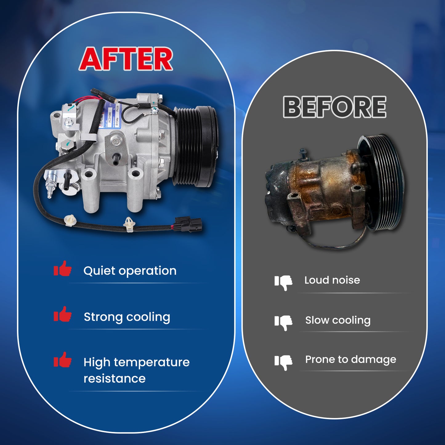 MOCA AC Compressor - AC31080