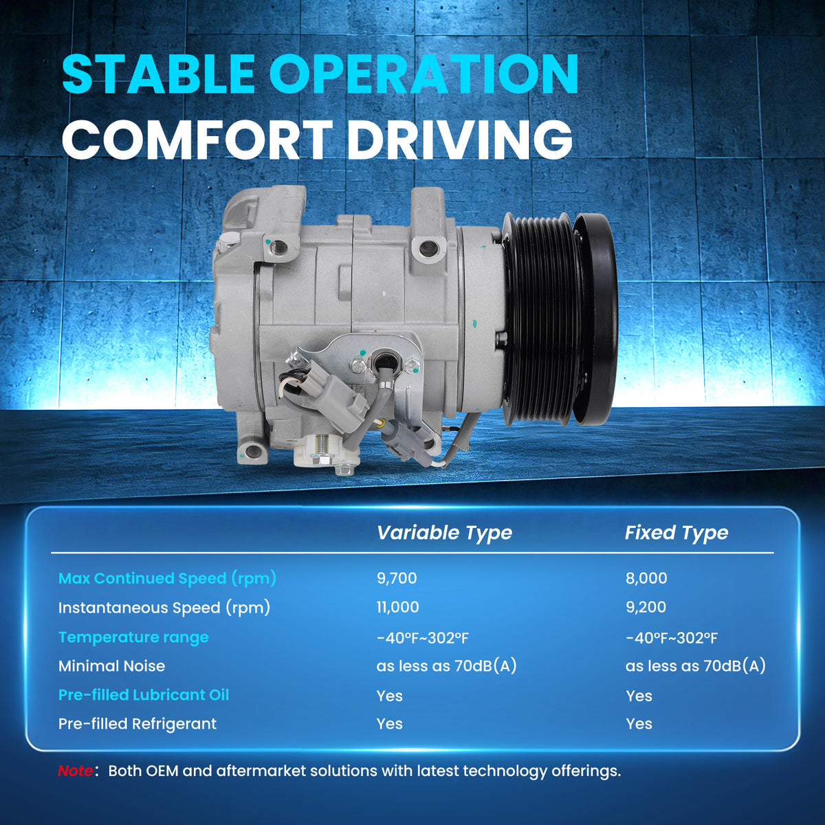 MOCA AC Compressor - AC31383