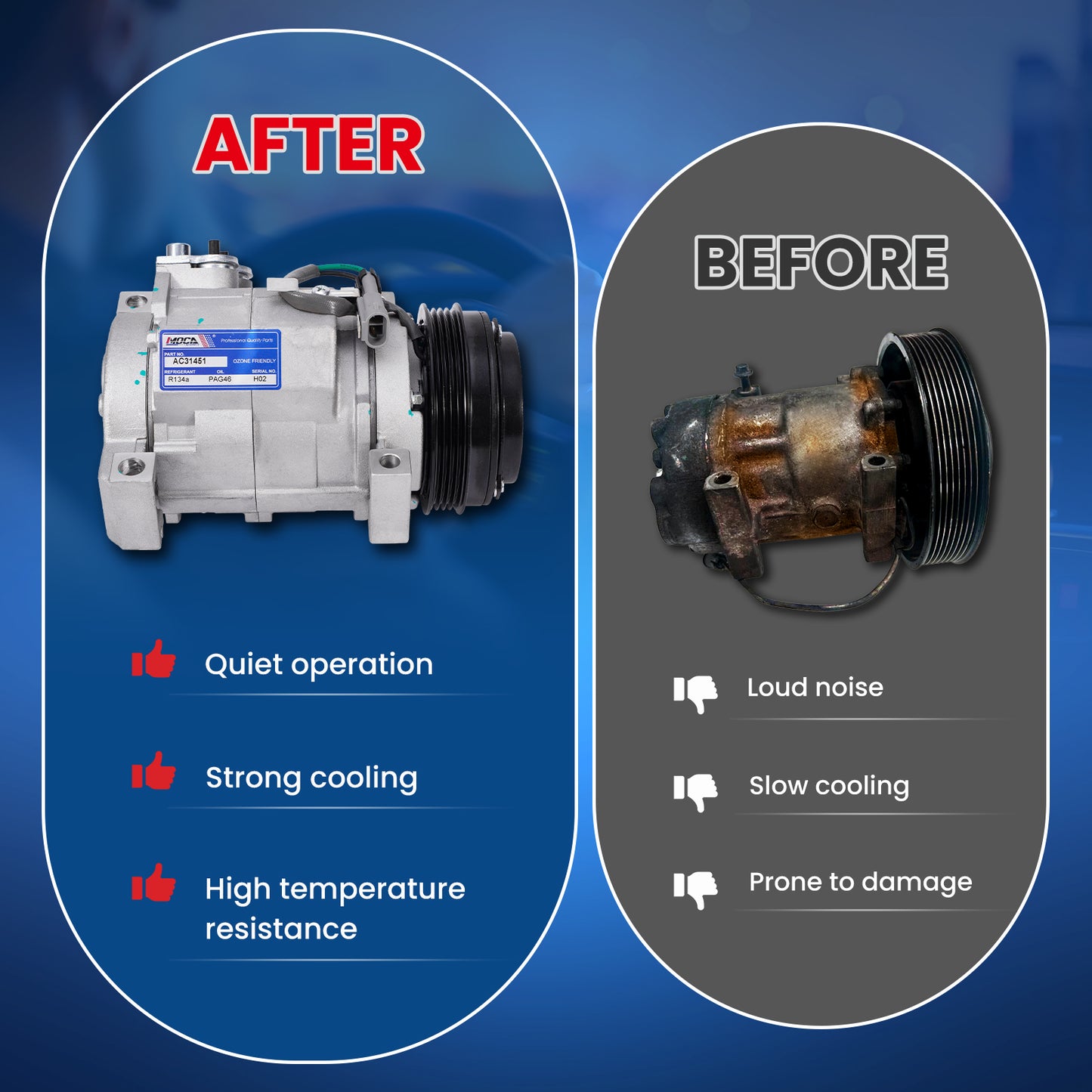 MOCA AC Compressor - AC31451