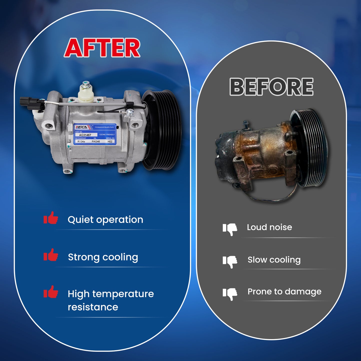 MOCA AC Compressor - AC31457