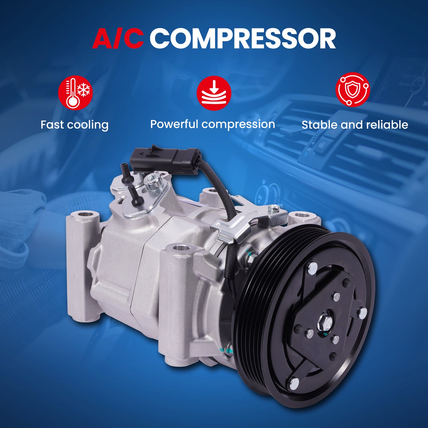 MOCA AC Compressor - AC31466