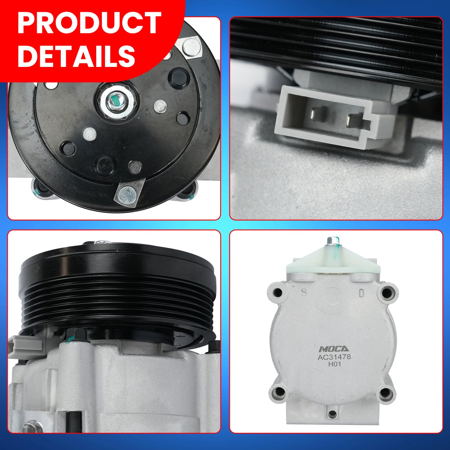 MOCA AC Compressor - AC31478