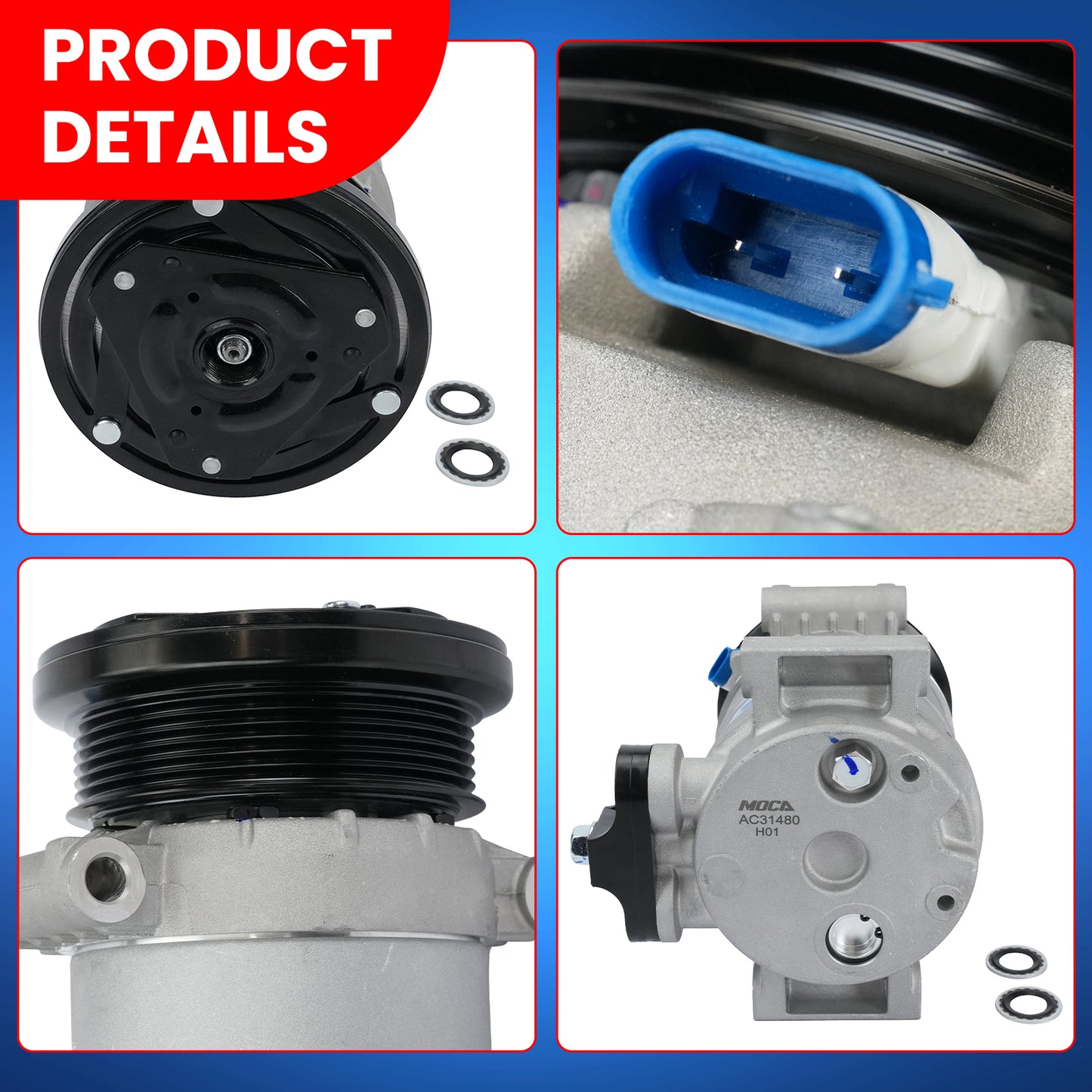 MOCA AC Compressor - AC31480