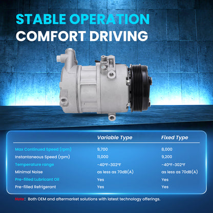 MOCA AC Compressor - AC31519