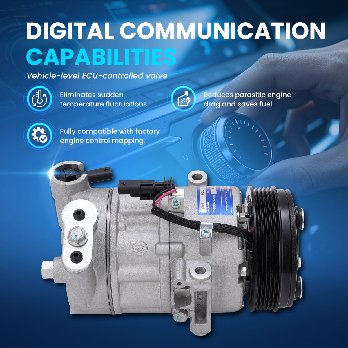 MOCA AC Compressor - AC31519