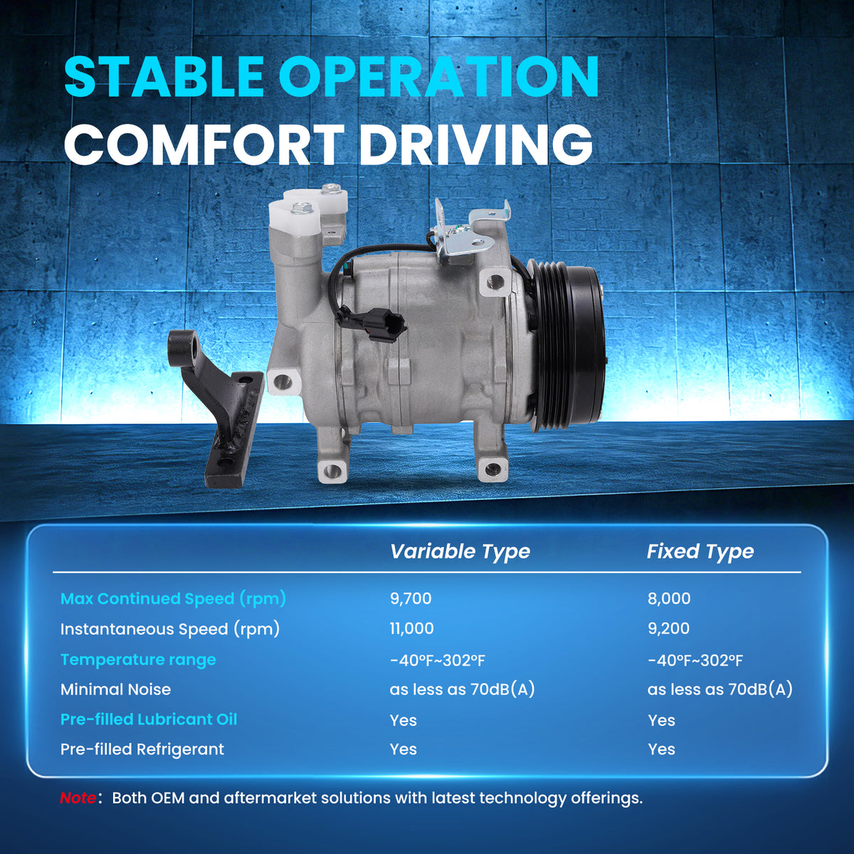 MOCA AC Compressor - AC31524