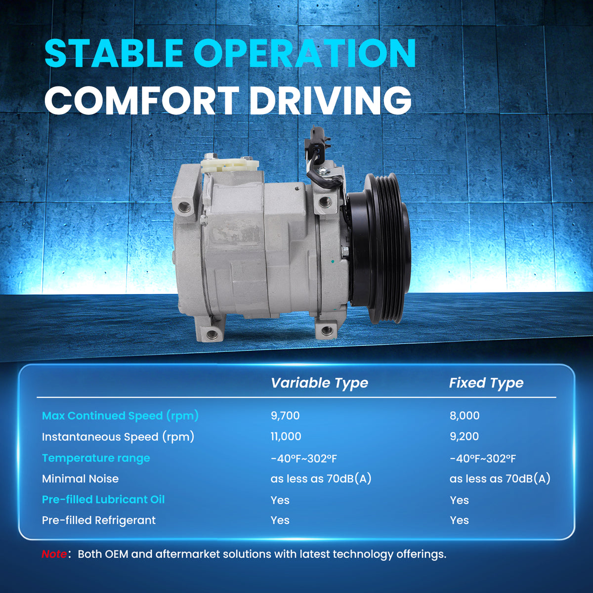 MOCA AC Compressor - AC31533