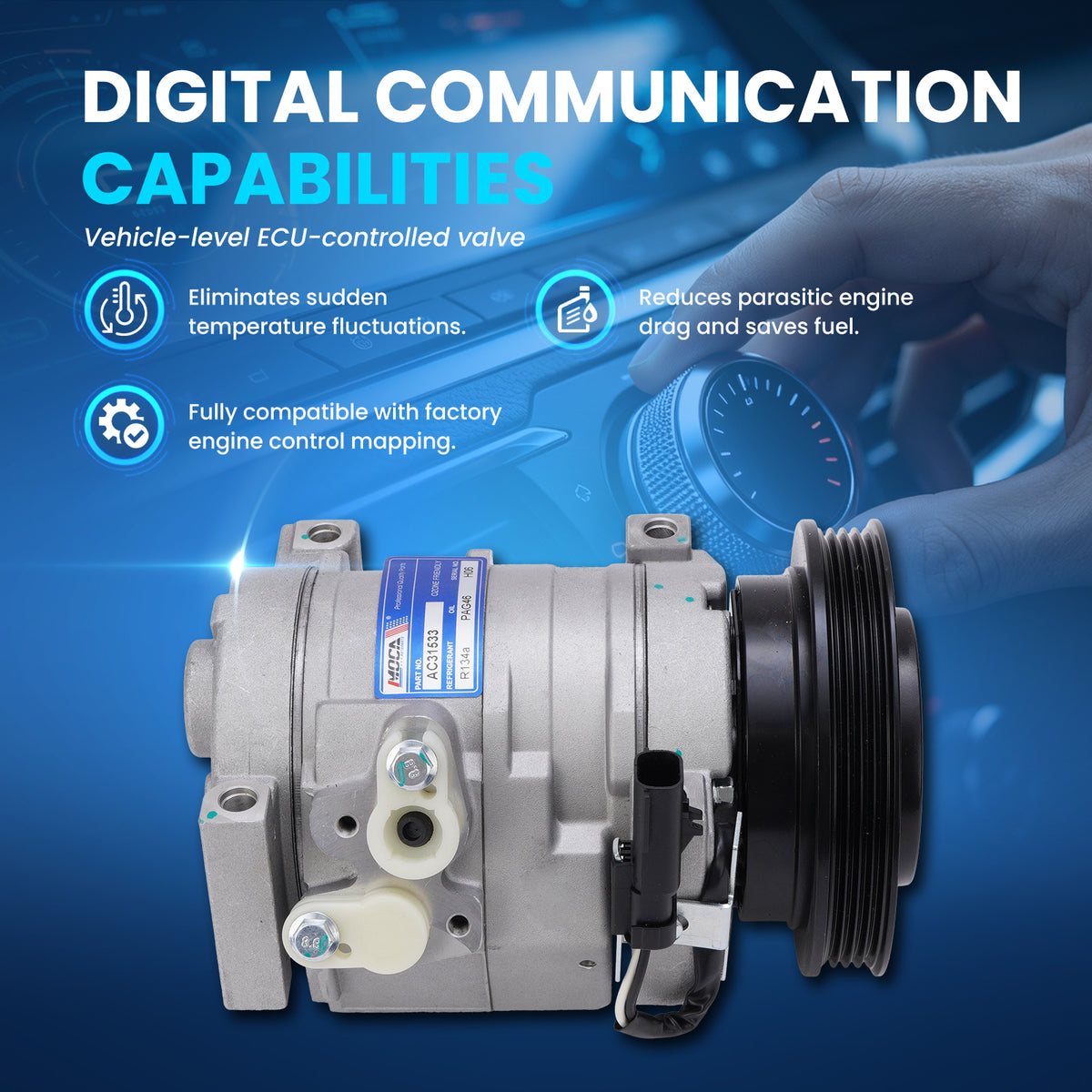 MOCA AC Compressor - AC31533