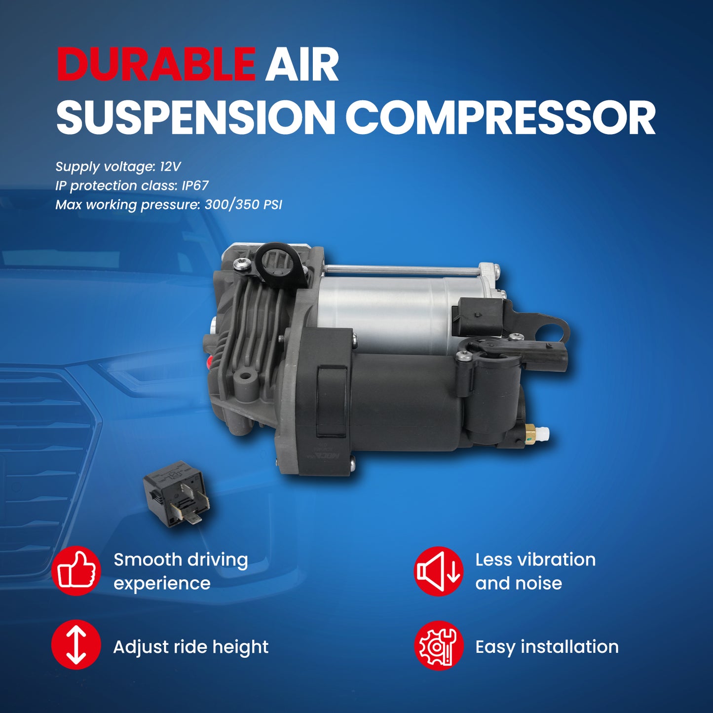 MOCA Air Suspension Compressor - ACM3454