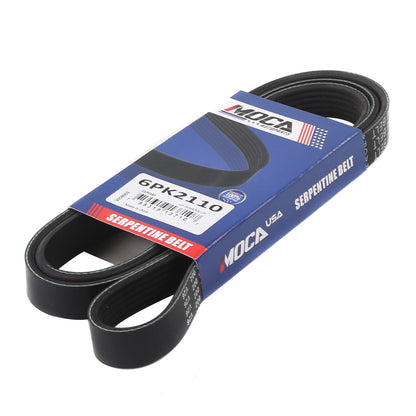 MOCA Serpentine Belt 6PK2110 for 2001-2011 Ford Ranger 2.3L & 2001-2009 Mazda B2300 2.3L