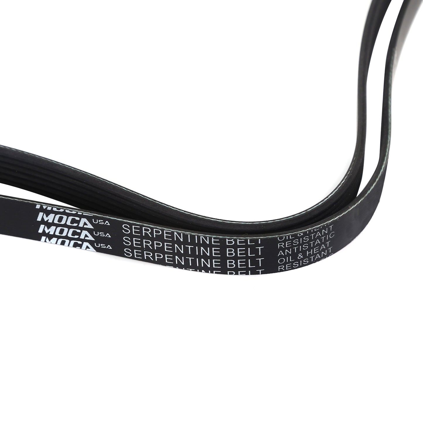 MOCA Serpentine Belt 6PK2060 for 2012-2019 Lexus GS F 5.0L & 2014-2019 Ram 1500 3.0L & 2013-2014 Chevrolet Camaro 6.2L & 2006-2010 Kia Optima 2.7L