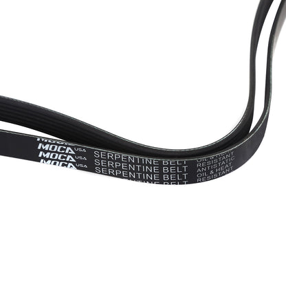MOCA Serpentine Belt 6PK2110 for 2001-2011 Ford Ranger 2.3L & 2001-2009 Mazda B2300 2.3L