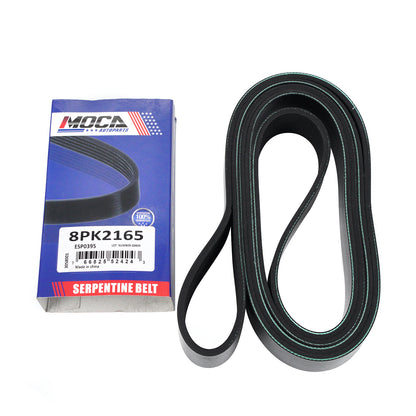 MOCA 8PK2165 EPDM Serpentine Belt Fits 2015-2019 Chevrolet Corvette 6.2L V8