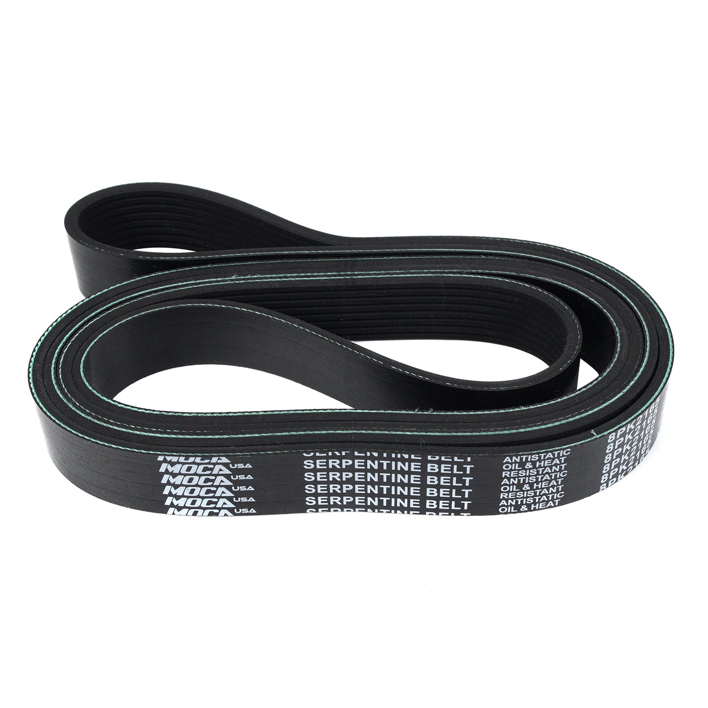 MOCA 8PK2165 EPDM Serpentine Belt Fits 2015-2019 Chevrolet Corvette 6.2L V8