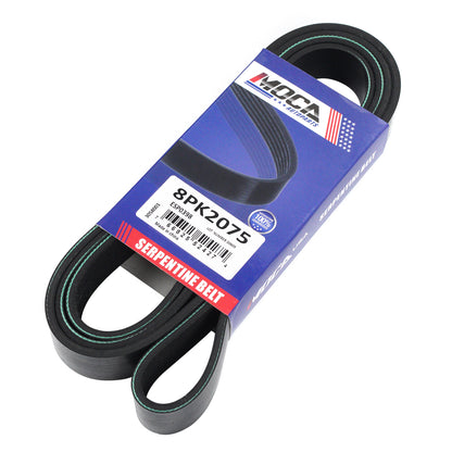 MOCA 8PK2075 EPDM Serpentine Belt Fits 1989-1993 Dodge W250 D250 5.9L