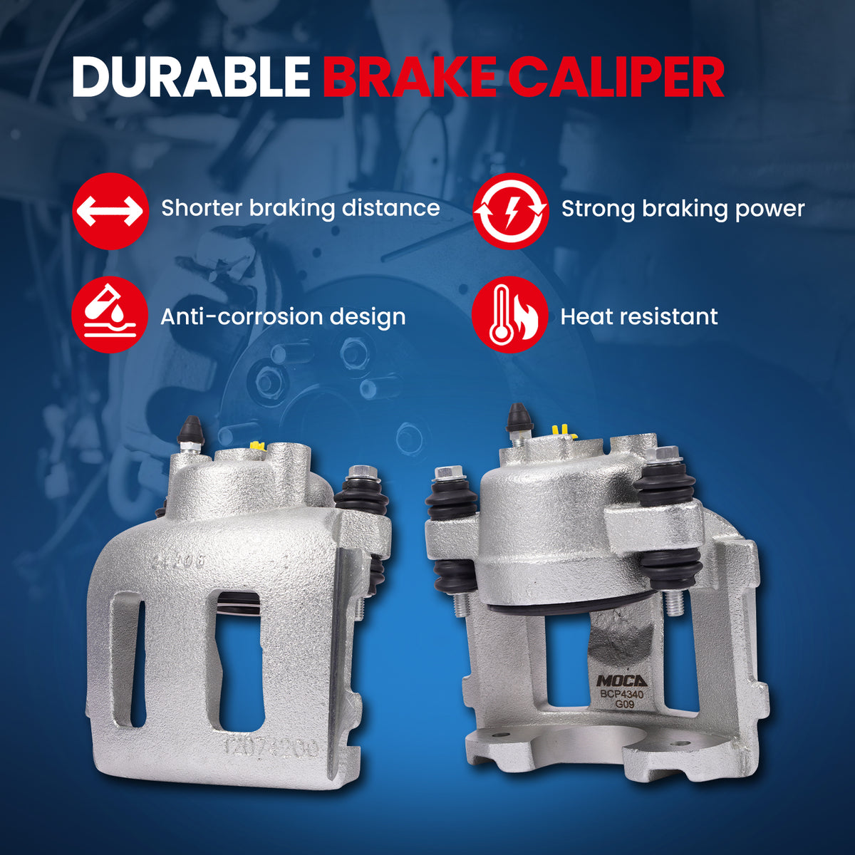 MOCA Disc Brake Calipers - BCP4339K