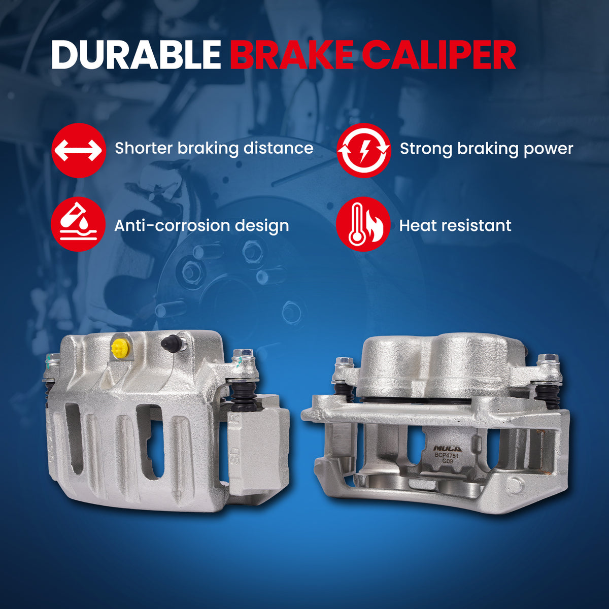 MOCA Disc Brake Calipers - BCP4750K