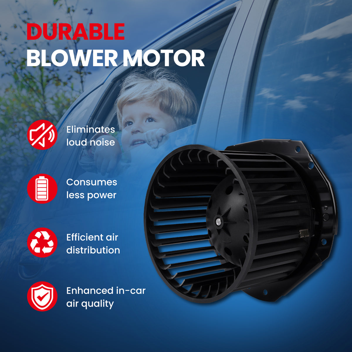 MOCA HVAC Blower Motor - BM4624
