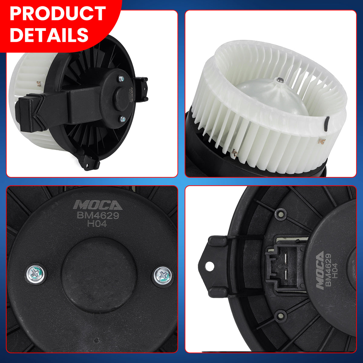 MOCA HVAC Blower Motor - BM4629