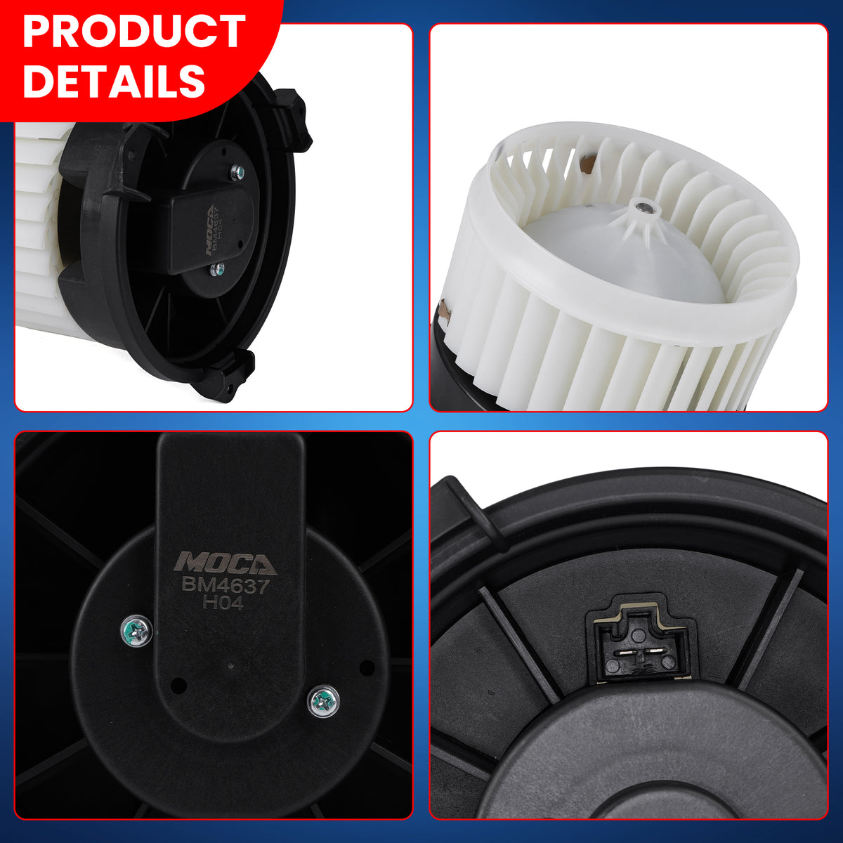 MOCA HVAC Blower Motor - BM4637