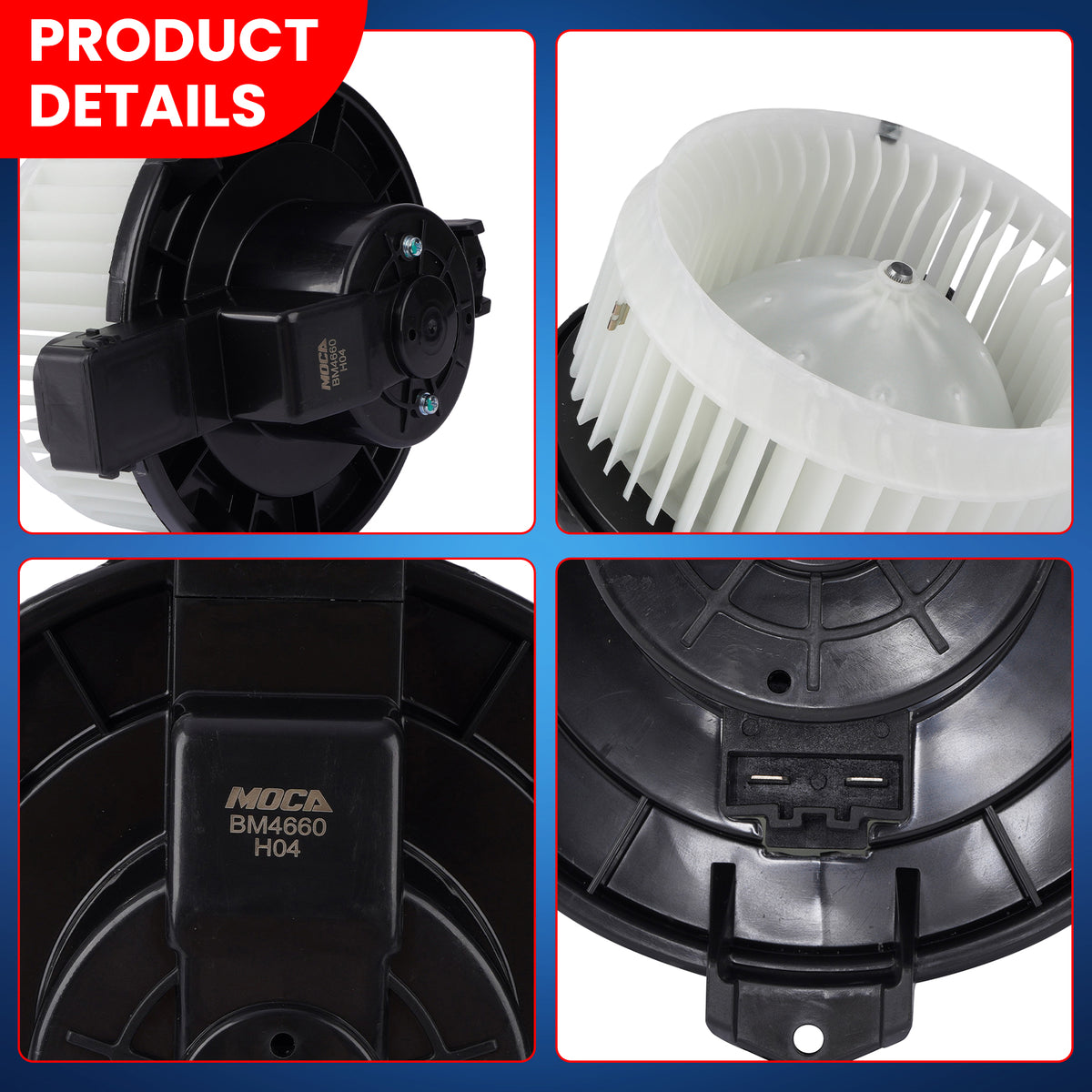 MOCA HVAC Blower Motor - BM4660