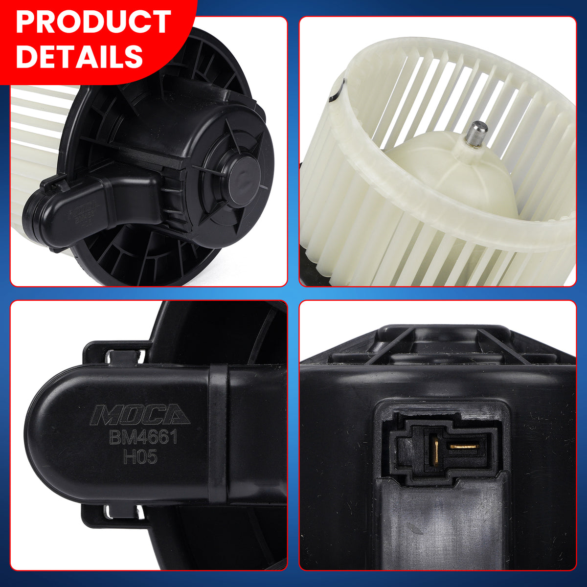 MOCA HVAC Blower Motor - BM4661