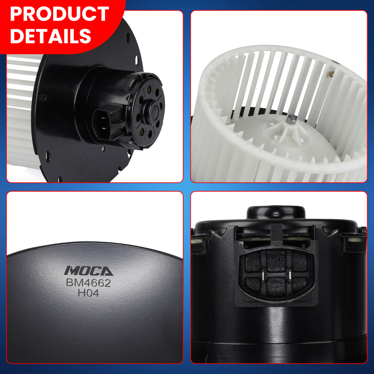 MOCA HVAC Blower Motor - BM4662