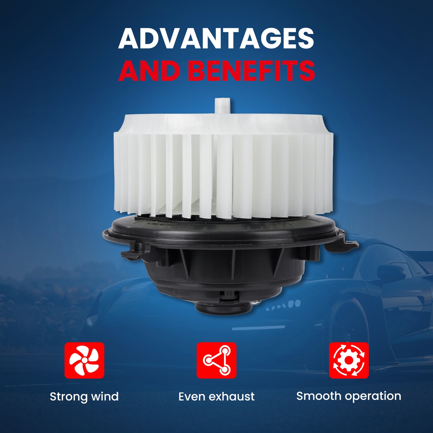 MOCA HVAC Blower Motor - BM4663