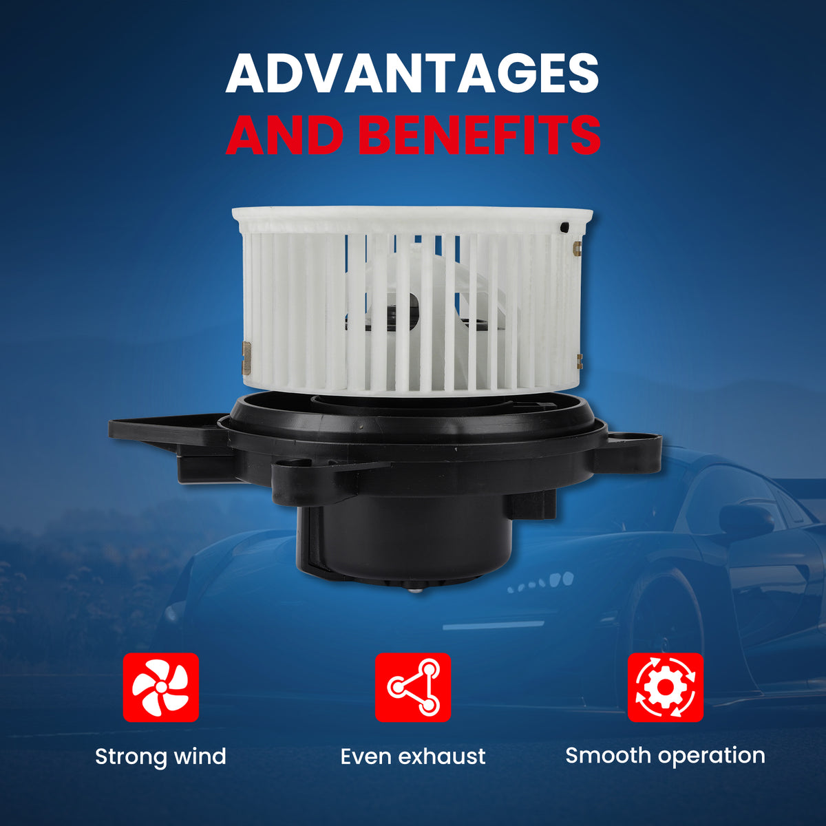 MOCA HVAC Blower Motor - BM4665
