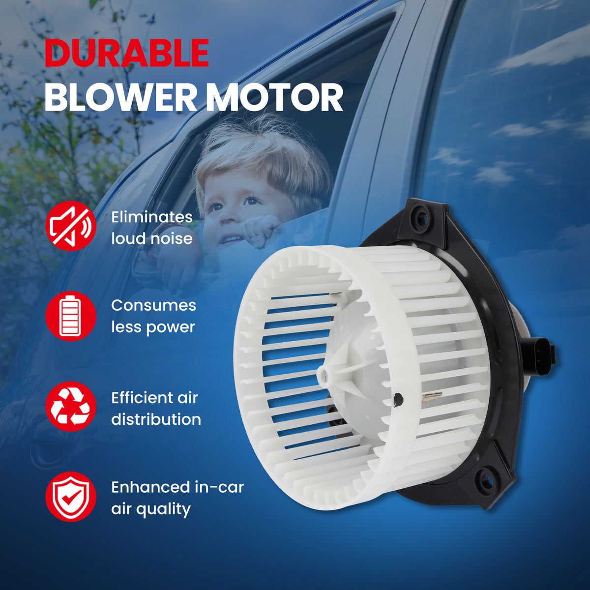 MOCA HVAC Blower Motor - BM4673