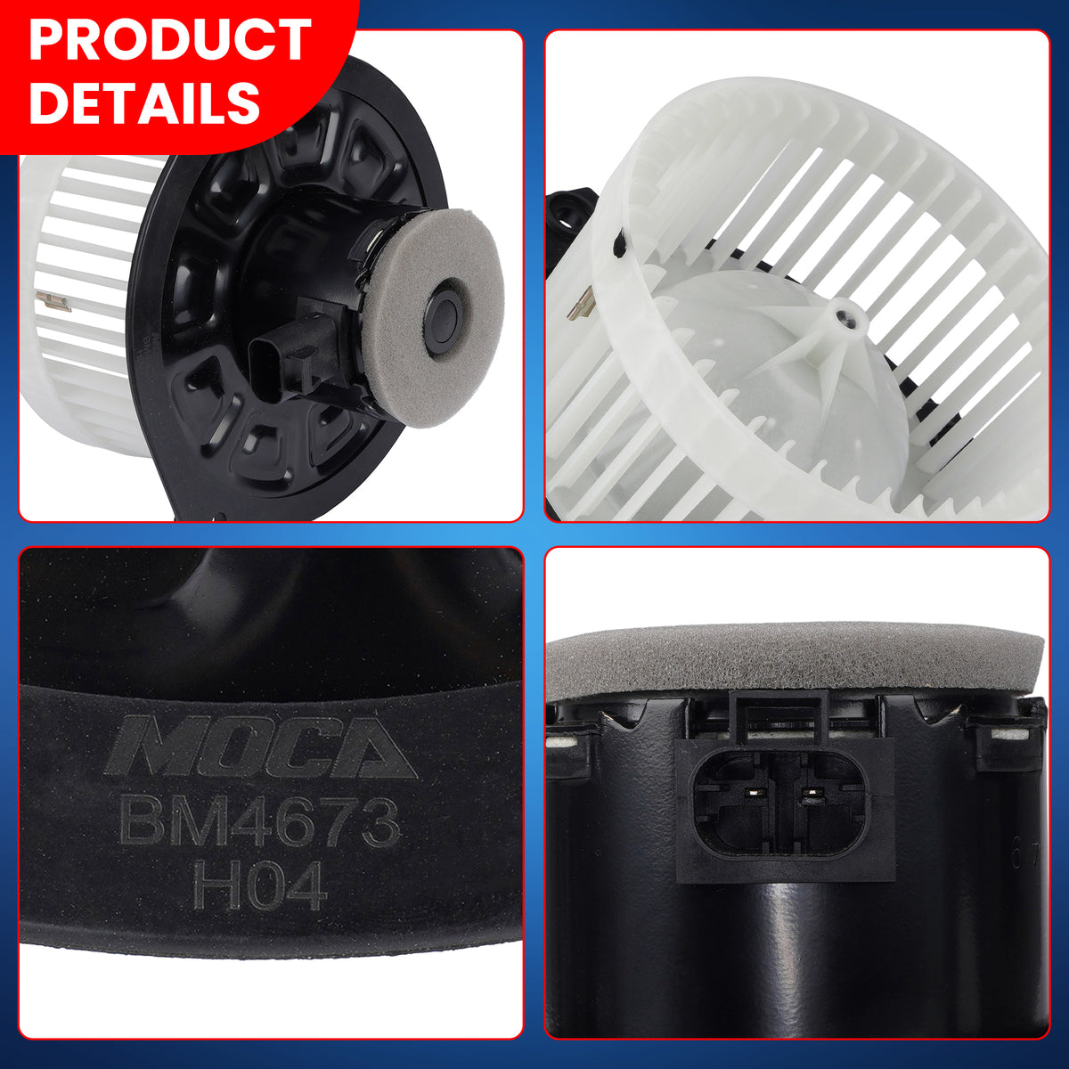 MOCA HVAC Blower Motor - BM4673