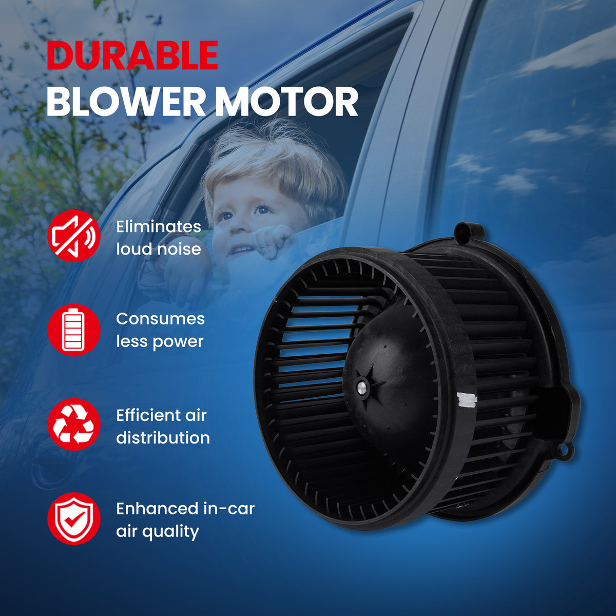 MOCA HVAC Blower Motor - BM4674