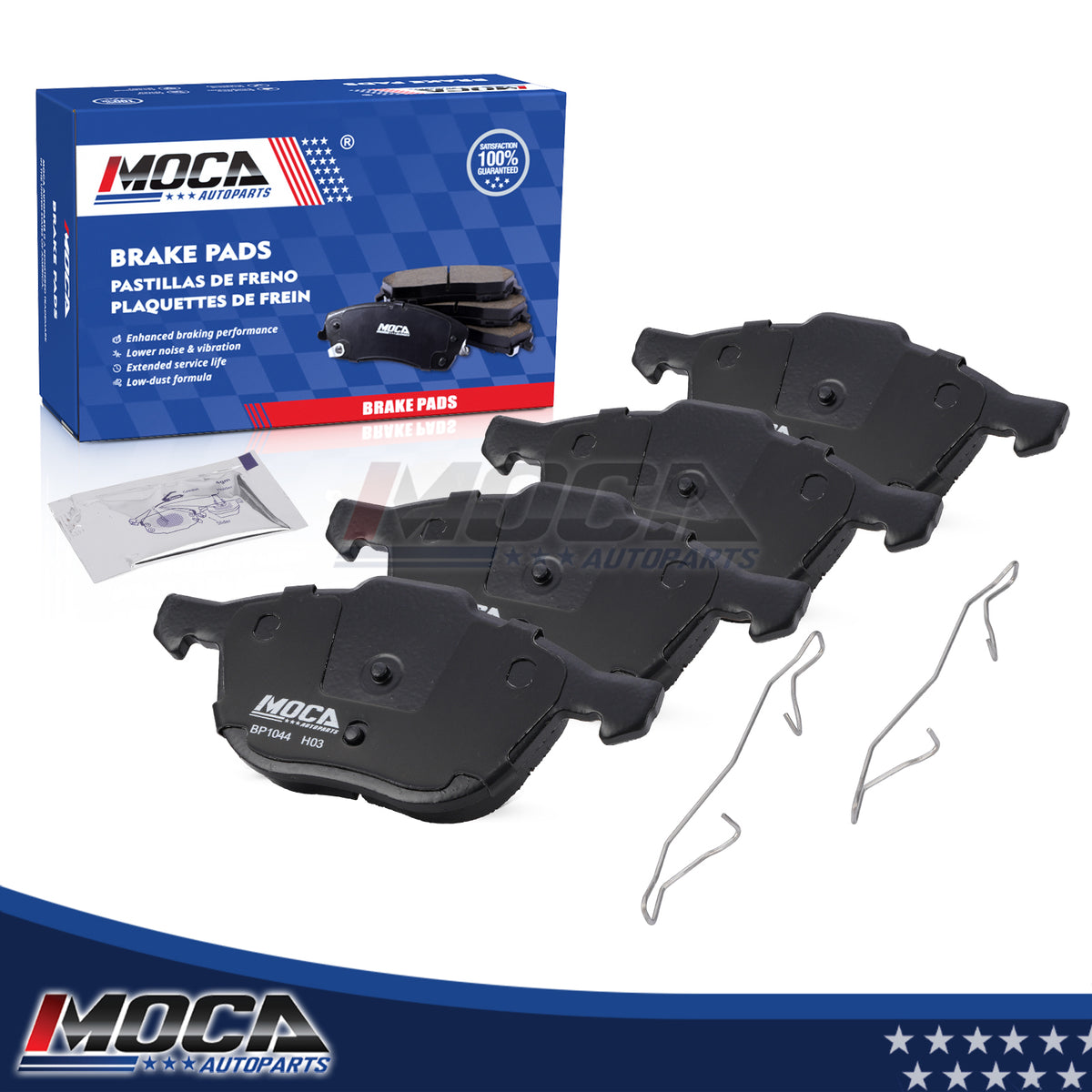 MOCA Disc Brake Pads - BP1044