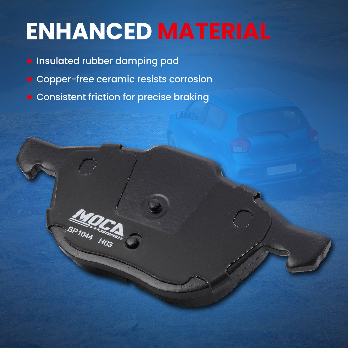 MOCA Disc Brake Pads - BP1044