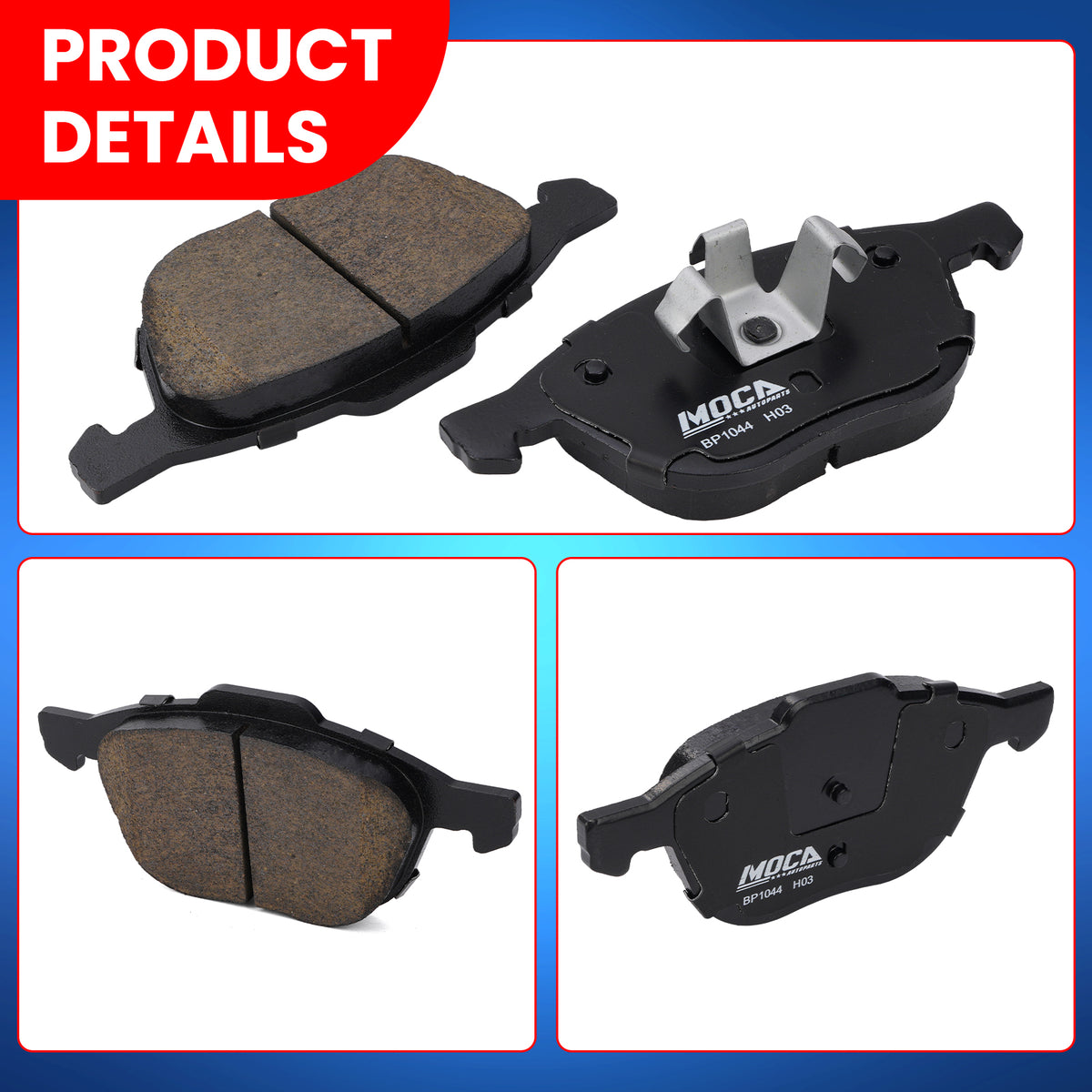 MOCA Disc Brake Pads - BP1044