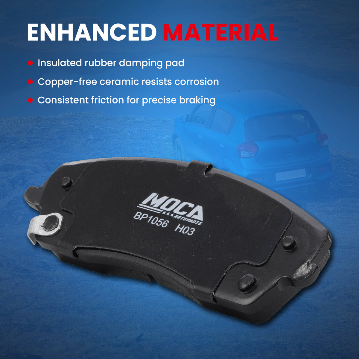 MOCA Disc Brake Pads - BP1056
